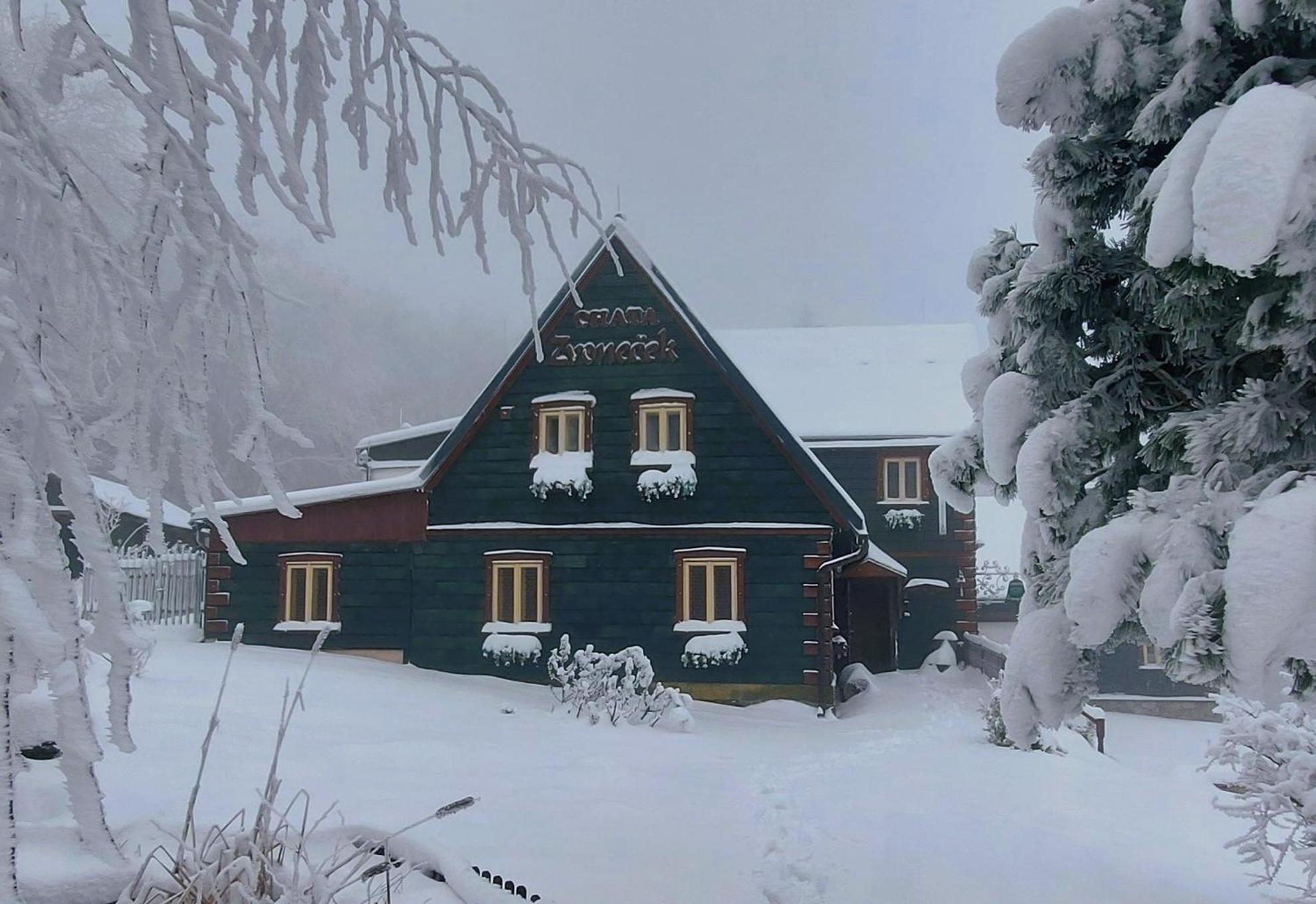 Chata Zvonecek Jiretin pod Jedlovou Exterior foto